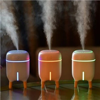 Mini Cool Mist Maker LED zvlhčovač s policí